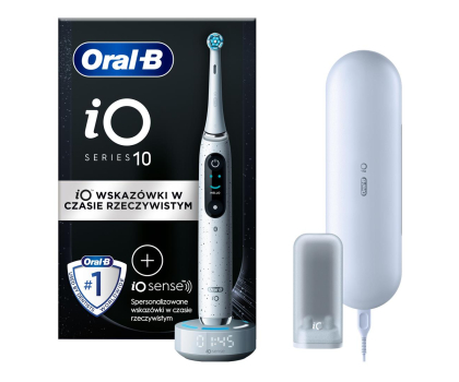 Szczoteczka elektryczna Oral-B Szczoteczka magnetyczna iO10 (biała)